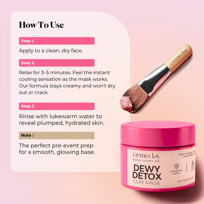 Dewy Detox Non-Drying Clay Mask