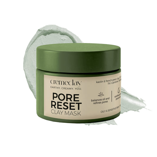 Pore Reset Clay Mask | For Oily & Sensitive Skin